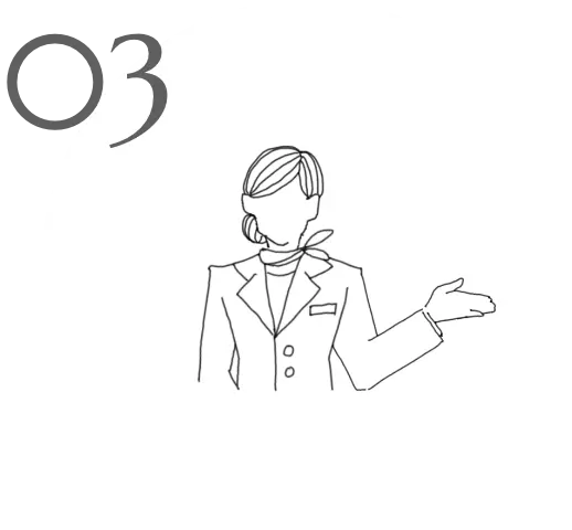 （ご希望の方）会食会場を選ぶ